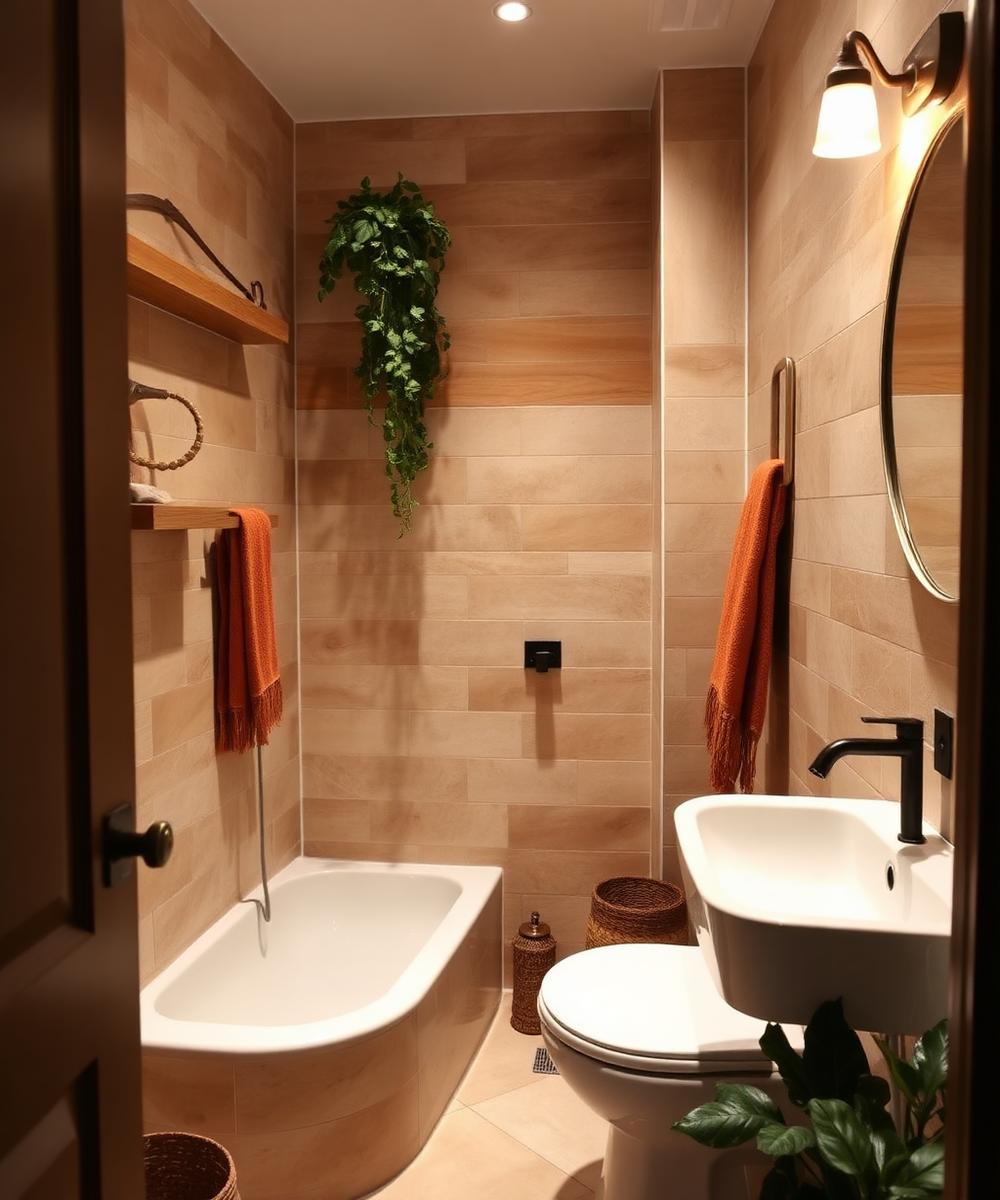 Ambiente decorado: Banheiro